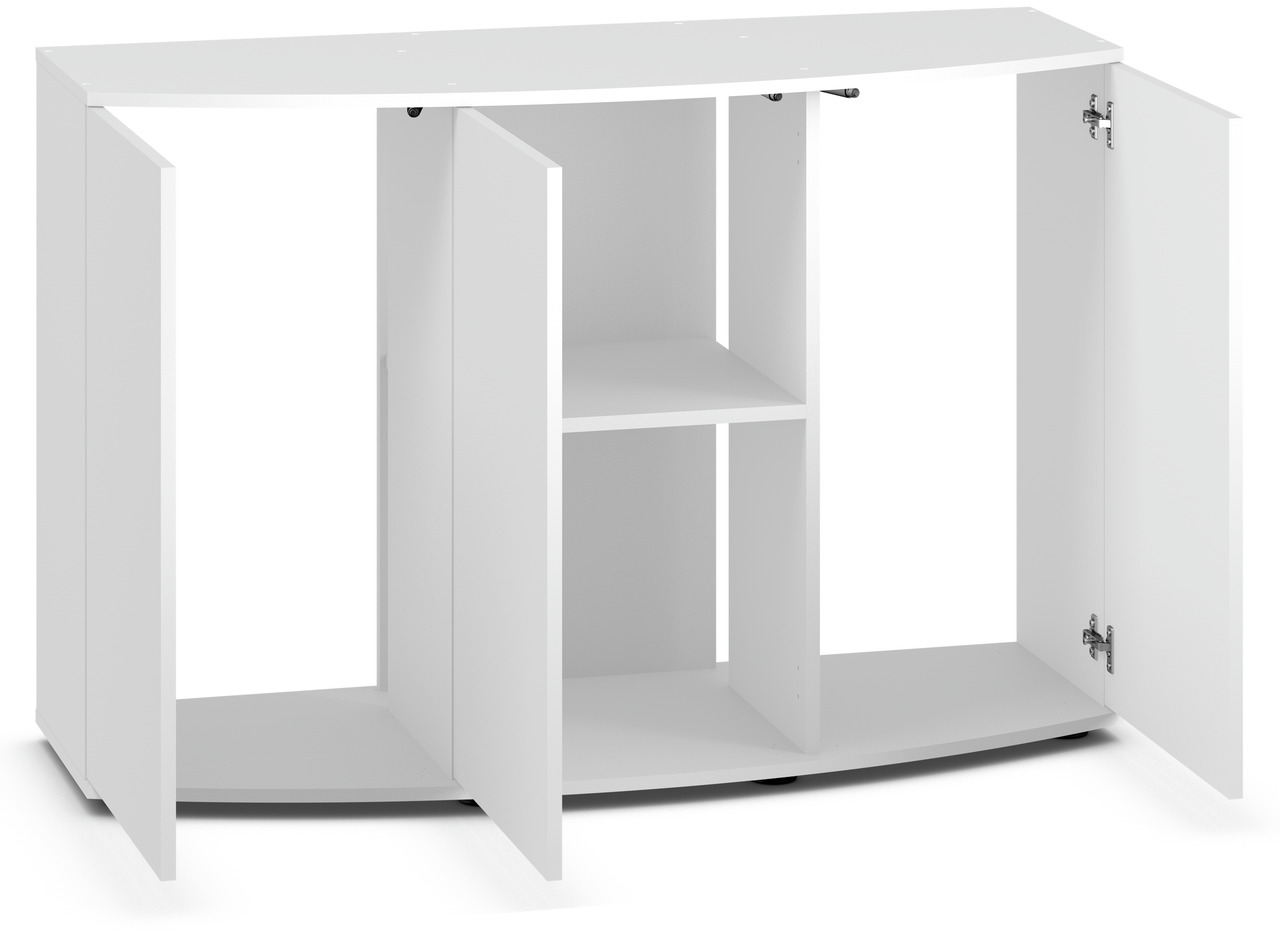 JUWEL Unterschrank SBX Rio 180 Weiß, für Aquarien, stabiler Halt, viel Stauraum für Zubehör/Pflegeprodukte, mehrere Fächer, Türen.