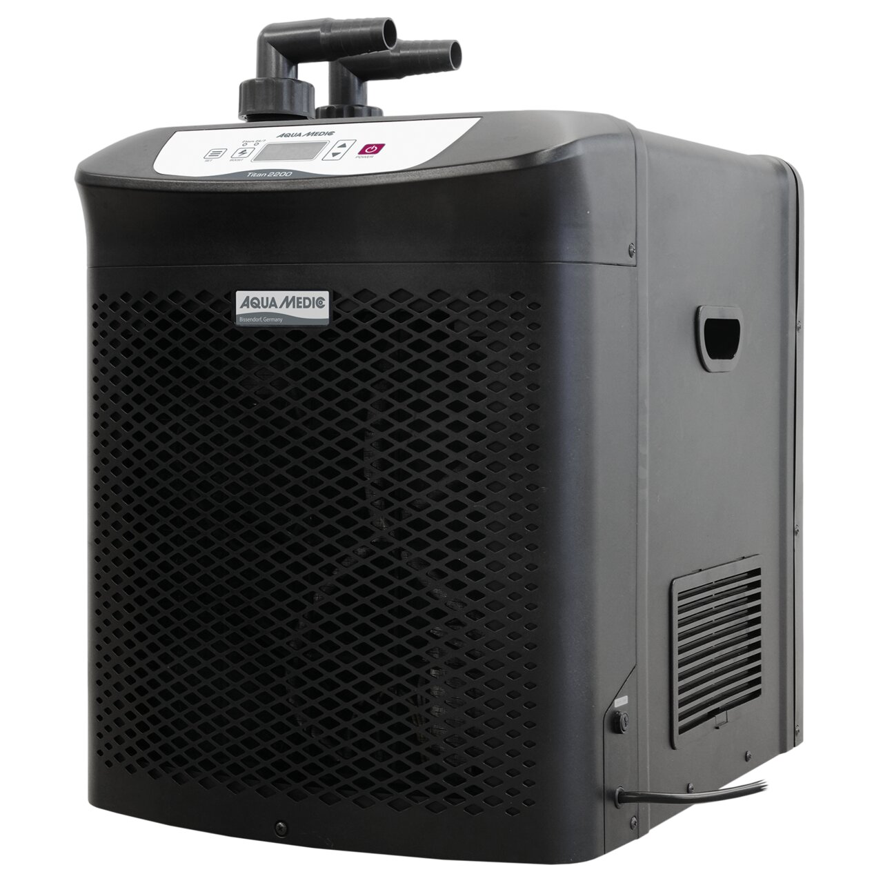 Aqua Medic Titan 1500: Aquarienkühler für Meer-/Süßwasser, präzise Temp.regelung, modernes Design, 2 Anschlüsse, ideal für Liebhaber.
