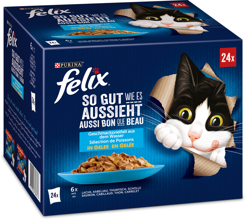 Felix so gut wie es aussieht Gelees 24x85 g