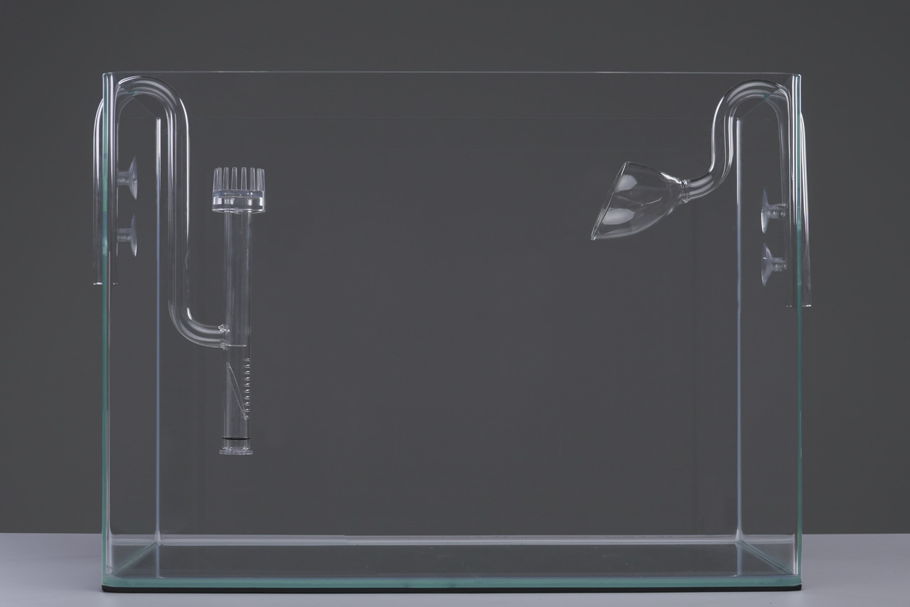 Amazing Aqua Glas Ein-/Auslass mit SkiMillimeterer 16 Millimeter Zubehör