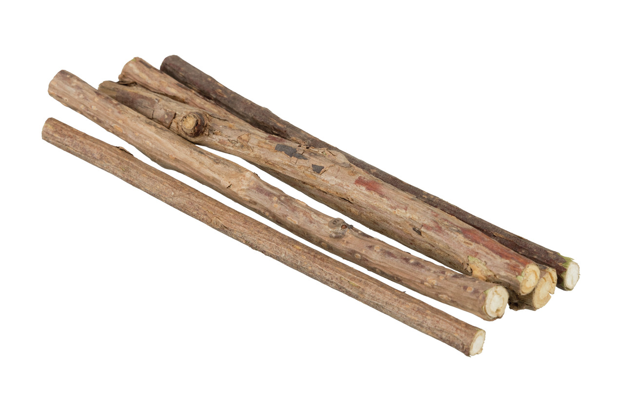 TRIXIE Kauhölzer für Kaninchen-Meerschweinchen, natürl. Holz, Zahnpflege & Beschäftigung, fördert Nageverhalten, handl. Menge.
