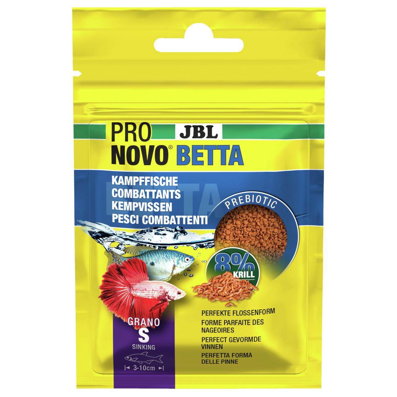 JBL Pronovo Betta Grano S 20 Milliliter Fischfutter