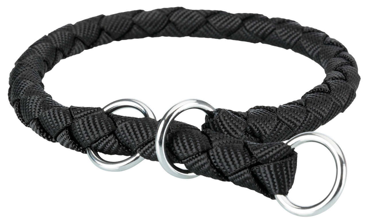 Trixie Cavo Zug-Stopp-Halsband Hunde XS - S schwarz