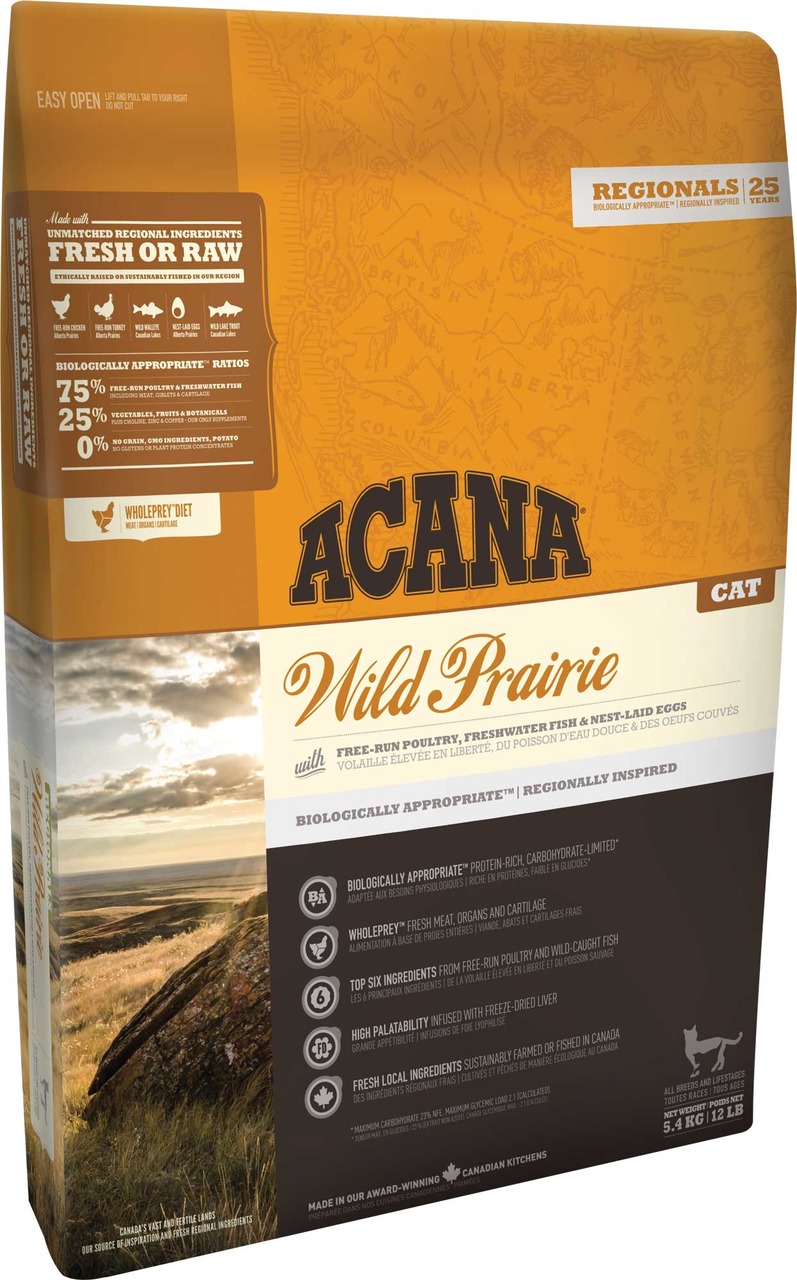 Acana Wild Prairie Katzen Trockenfutter 1,8 kg