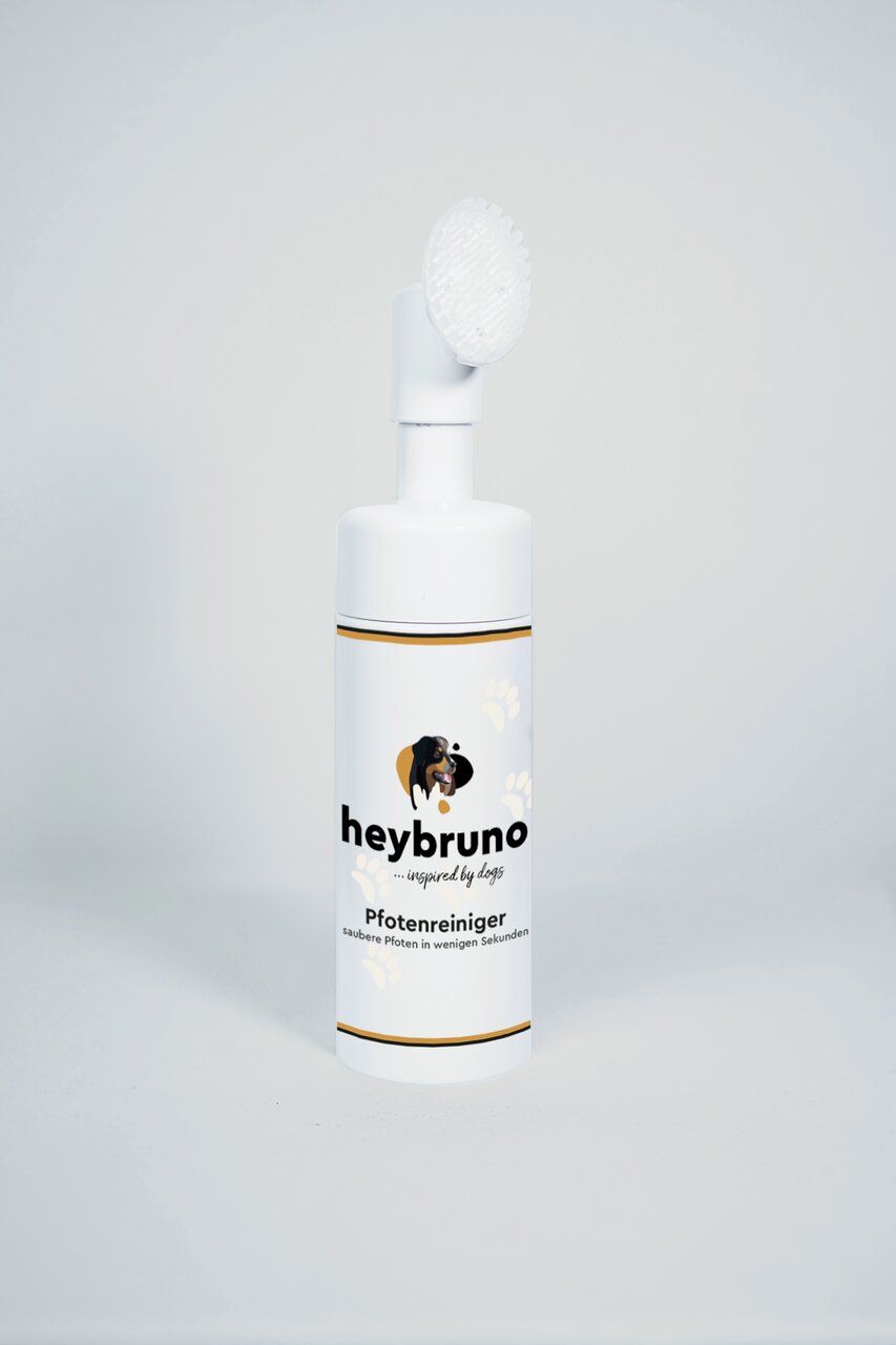 Heybruno Pfotenreiniger für Hunde, reinigt Pfoten schonend in Sekunden