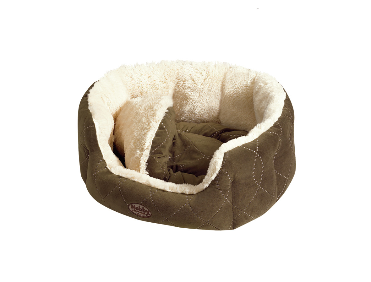Nobby Komfortbett CENO 55 x 50 x 21 cm beige/braun