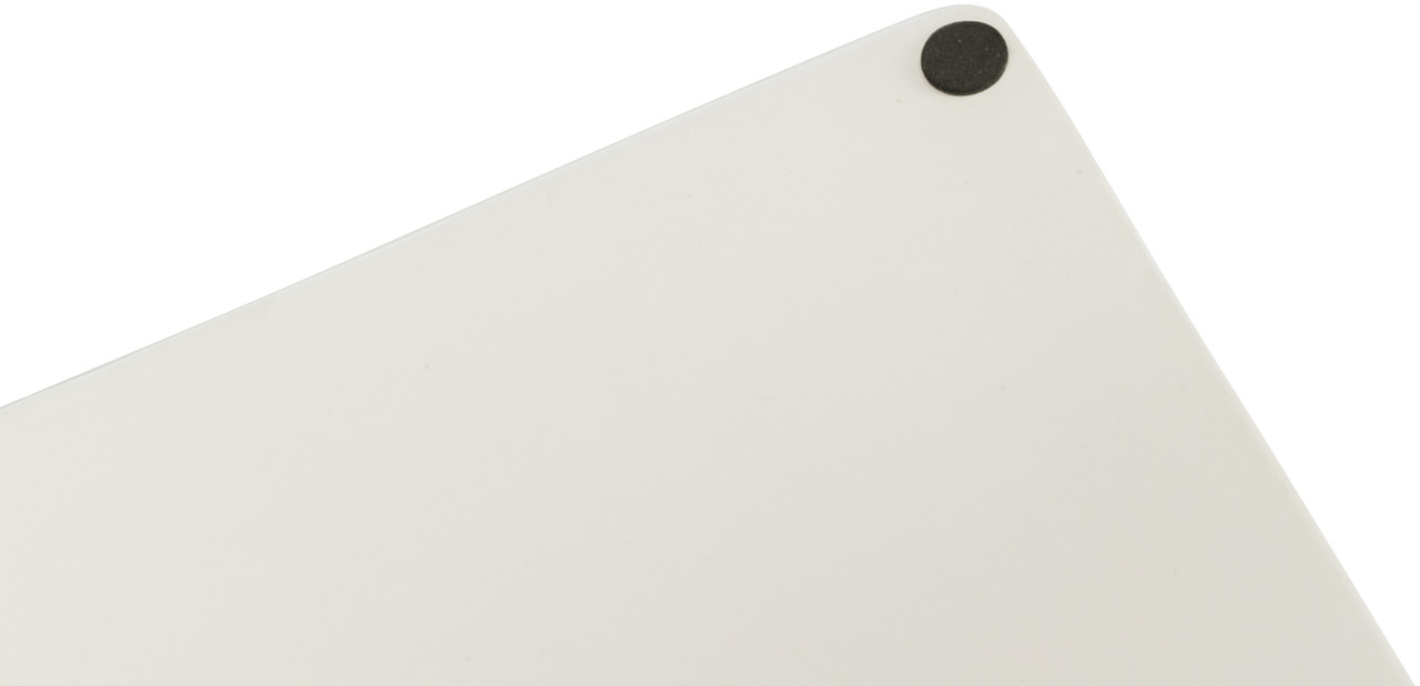 TRIXIE Napfunterlage, für Hunde & Katzen, weiß, rutschfest, schützt Boden vor Futter-/Wasserspritzern, rechteckig.